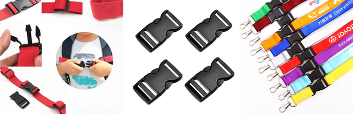 Hebillas tip top de 20 milimetros usado en anyards y en cinturon de seguridad para nio