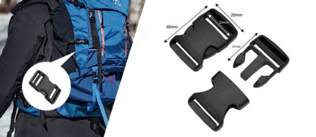 Hebillas Tip Top o Broches Tip Top 20mm