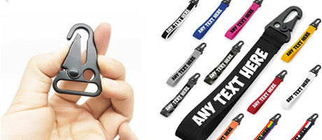 Mosqueton Olecranon para llaveros 20mm